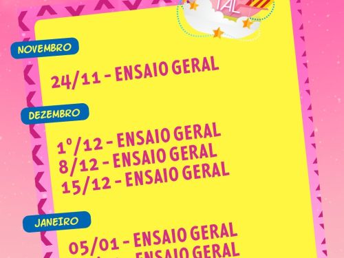 Ensaio Geral e Cortejo - Bloco Lua de Crixtal