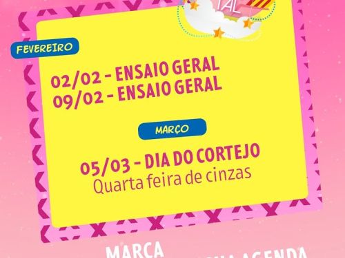 Ensaio Geral e Cortejo - Bloco Lua de Crixtal