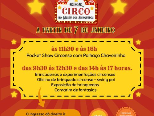 Brincar de Circo - Museu dos Brinquedos