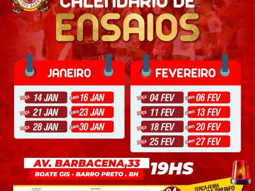 Ensaios 2025 - Triunfo Barroco