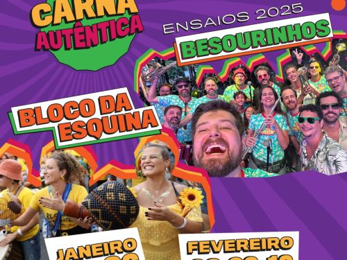 Ensaios Abertos 2025 - Blocos Besourinhos e Bloco da Esquina