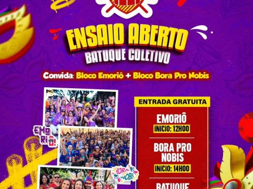 Ensaio Aberto - Batuque Coletivo