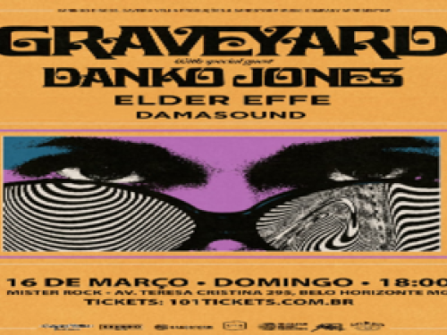 Show: Graveyard e Danko Jones
