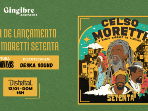 Celso Moretti Setenta - Lançamento do LP
