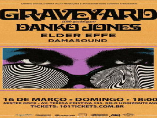Show: Graveyard e Danko Jones