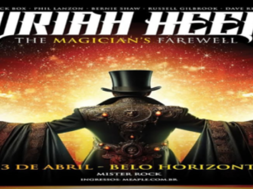 Show: Uriah Heep "Turnê de Despedida"