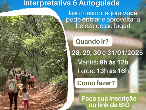 Trilha do Bambuzal na Estação Ecológica da UFMG