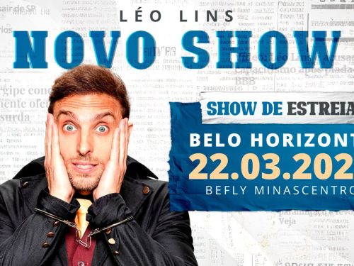 Comédia stand-up: Léo Lins