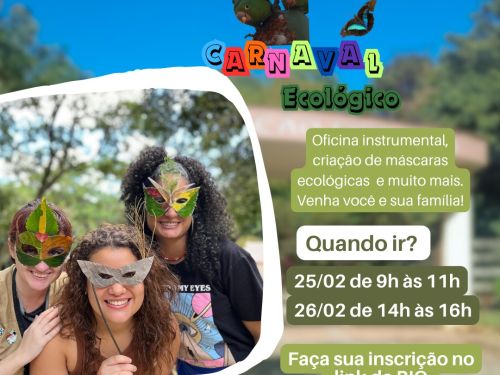 Estação Aberta: o Carnaval Ecológico
