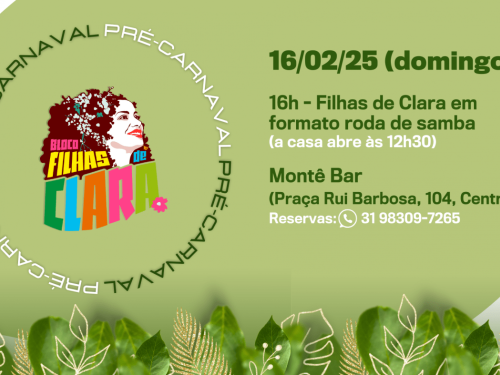 Pré-carnaval: Bloco Filhas de Clara