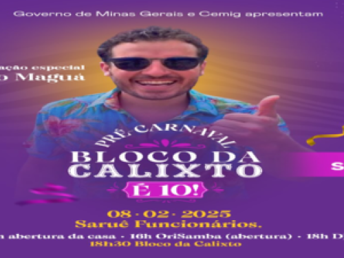 Pré Carnaval: Bloco do Calixto é 10