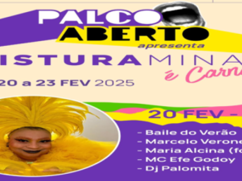 Palco Aberto apresenta: Mistura Minas - É Carnaval