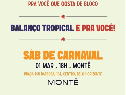 Baile de Carnaval: "Montê Insano"