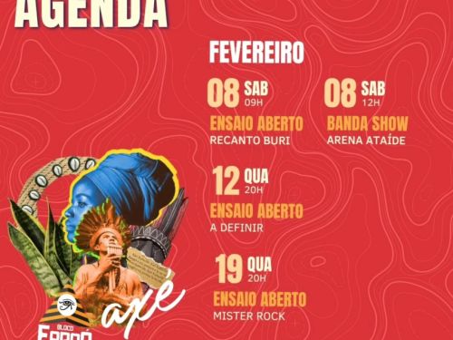 Ensaios Abertos 2025 - Bloco Faraó