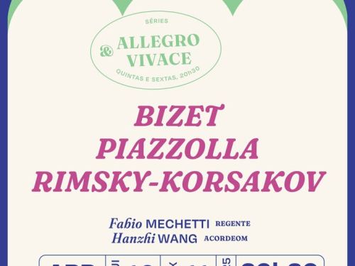 Série Allegro e Vivace 2 - Bizet + Piazzolla + Rimsky-Korsakov