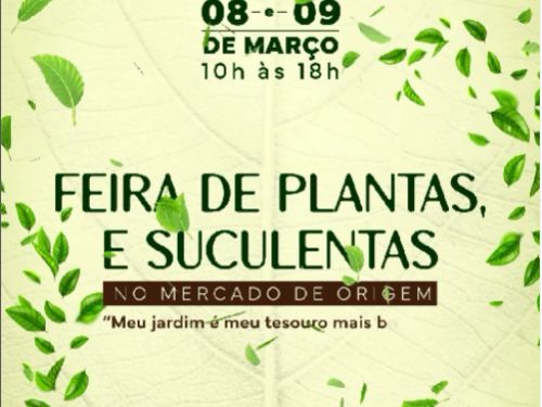 2ª Edição: Feira de Plantas e Suculentas