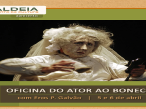 Oficina do ator ao boneco 