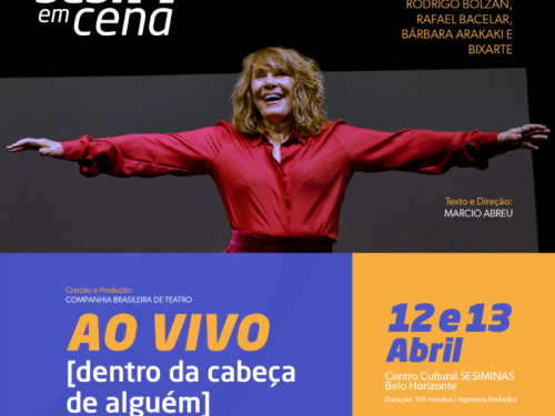 Espetáculo: Ao Vivo "dentro da cabeça de alguém" com Renata Sorrah