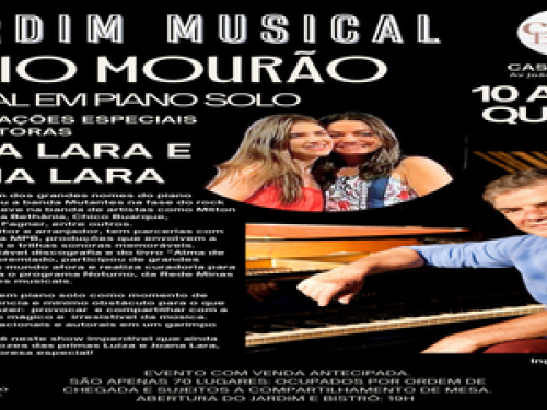 jardim Musical com Túlio Mourão
