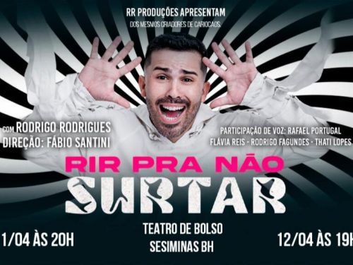 Espetáculo: "Rir pra não surtar"