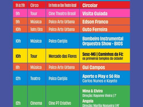 Festival Viva a Praça Sete