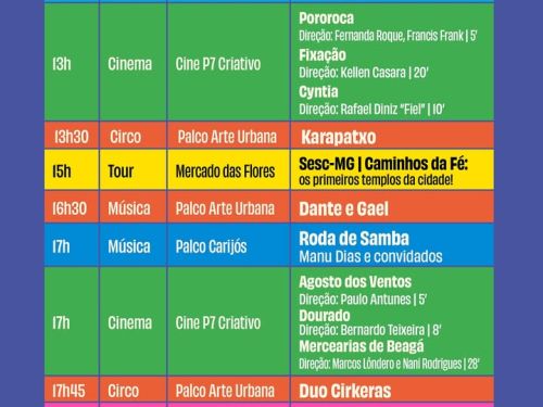 Festival Viva a Praça Sete