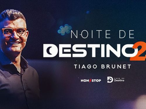 Palestra: Tiago Brunet "Noite Destino 25"