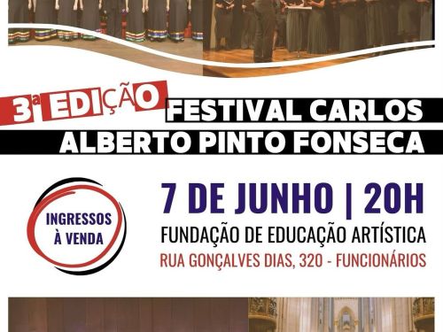 3ª Edição: Festival de Corais Carlos Alberto Pinto Fonseca