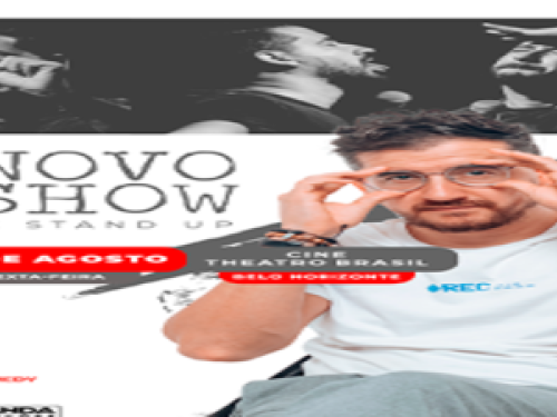 Comédia Stand up: "Novo Show" com Afonso Padilha 