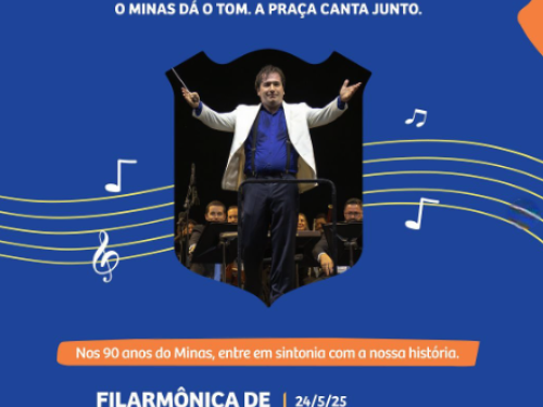 Concerto: Minas na Praça - Orquestra Filarmônica de Minas Gerais, Coral do Minas, atividades infantis