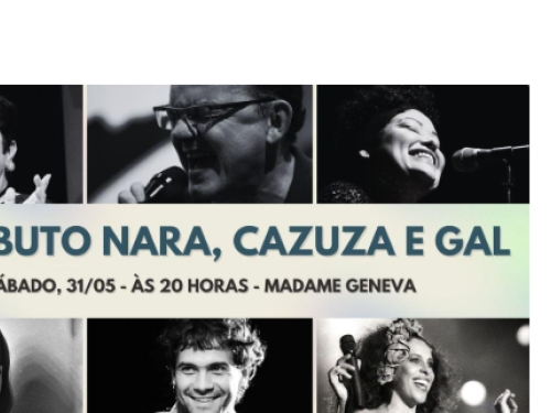 Show: Sala de Madame recebe "O Tributo Nara Cazuza Gal"