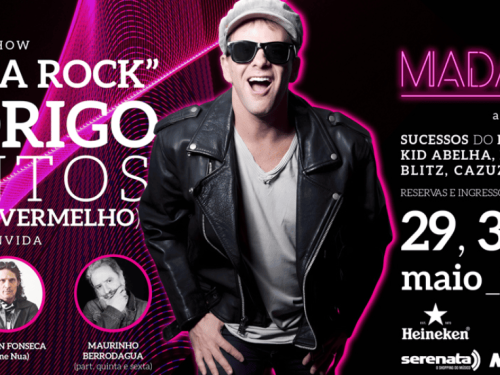 Show: "A festa rock" por Rodrigo Santos