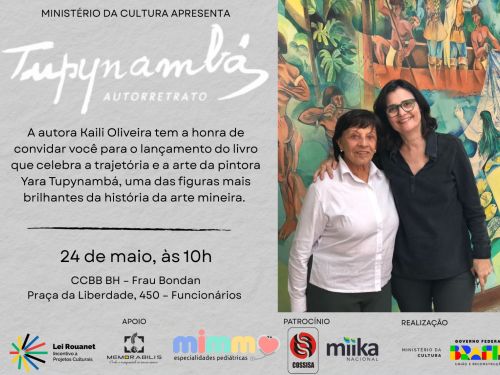 Lançamento do livro “Tupynambá – Autorretrato”