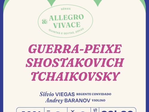 Concertos de Maio 2025 - Orquestra Filarmônica de Minas Gerais