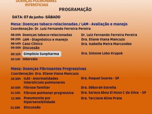 II Simpósio Mineiro de Doenças Pulmonares Intersticiais 2025