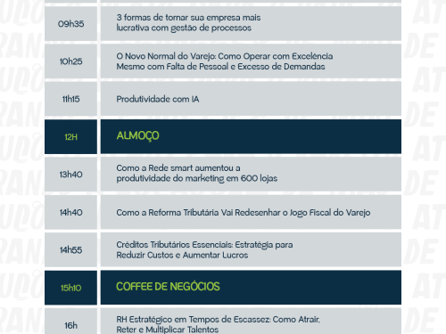 12º Encontro de Gestores Supermercadistas