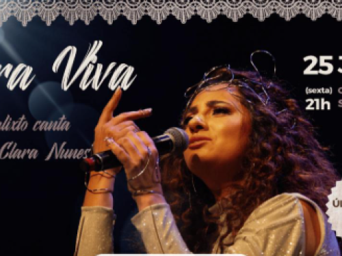 Show: “Clara Viva” de Aline Calixto