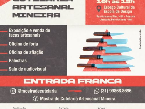 3ª Mostra de Cutelaria Artesanal Mineira 