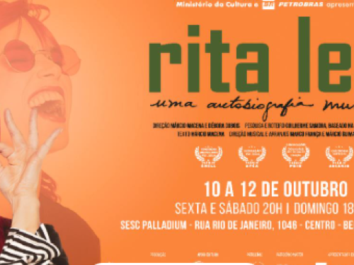 Espetáculo Musical: “Rita Lee – Uma Autobiografia Musical” 