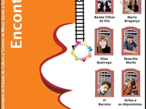 Imagem da arte do evento Encontro Minas na MPB