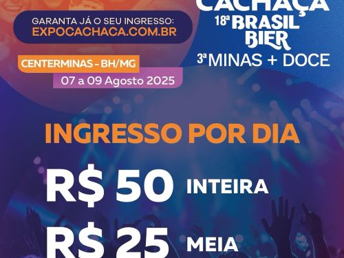 34ª Expocachaça e 18ª Brasilbier 2025