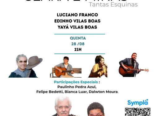 Show: Ceará e Minas: Tantas Esquinas