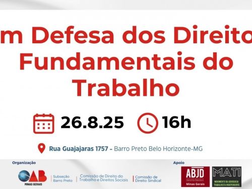 Debate: Em Defesa dos Direitos Fundamentais do Trabalho