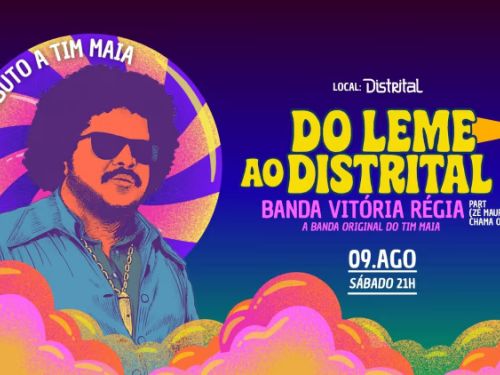 Show: Banda Vitória Régia canta Tim Maia