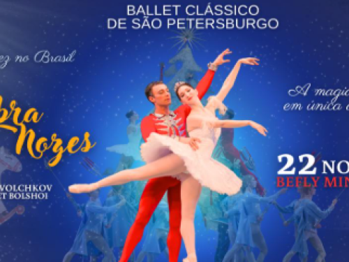 um casal de bailarinos 