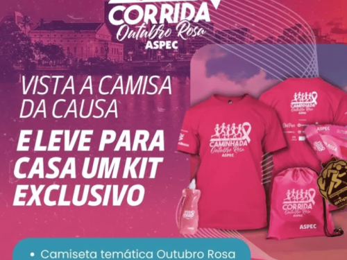 Corrida e Caminhada Outubro Rosa - ASPEC