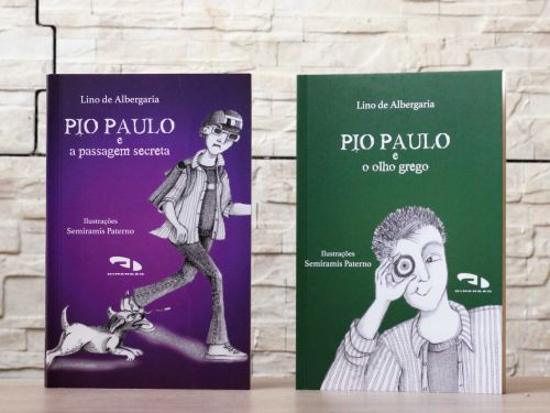 Lançamento dos livros “Pio Paulo e a Passagem Secreta” e “Pio Paulo e o Olho Grego”