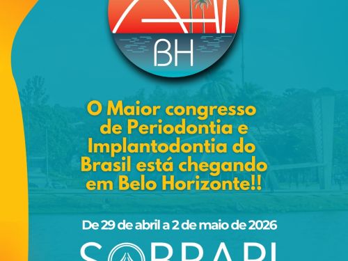 Flyer do 31º Congresso Brasileiro de Periodontia e Implantodontia 2026