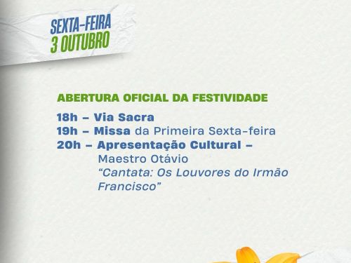 Festa de São Francisco 2025 
