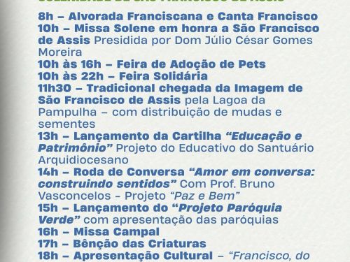Festa de São Francisco 2025 